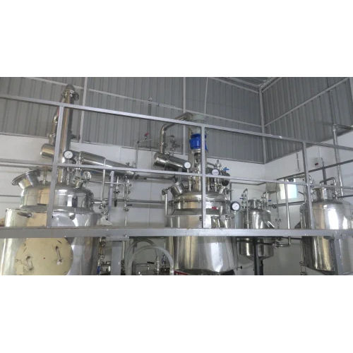 Ginger Oleo Resin Solvent Extraction Plant