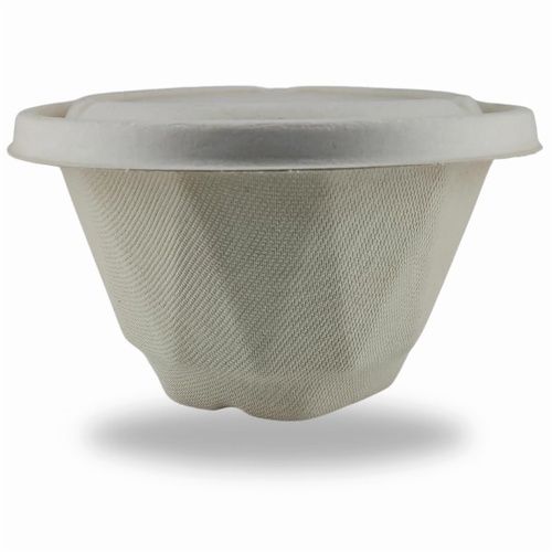 1000ML Kohinoor Round Bagasse Bowl with Lid