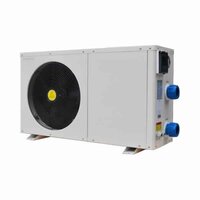 Swimming Pool Heat Pump - Pvc & Titanium Tube Material | White, 1-year Warranty, Efficient Heat Transfer For Pool Water