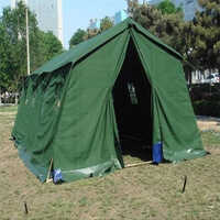 Waterproof Outdoor Tent - Hdpe Material, Custom Size, Various Colors & Printed Styles | Durable Fiber Poles, Single Layer Design For Outdoor Adventures