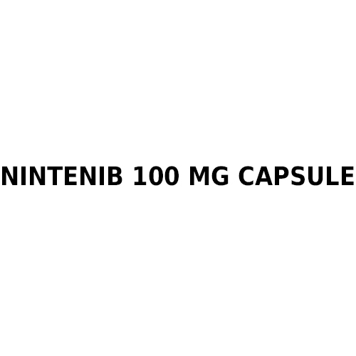 Nintenib 100 mg Capsule