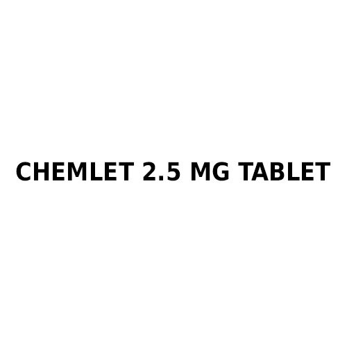 Chemlet 2.5 mg Tablet