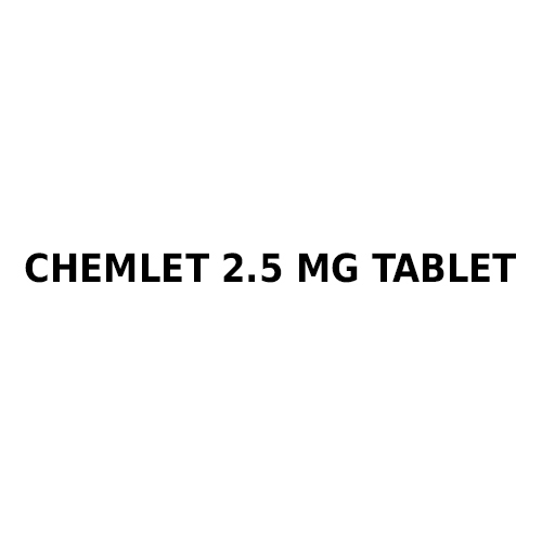 Chemlet 2.5 mg Tablet