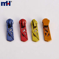 Metal Zipper Slider with Puller Rainbow Color Slider Puller No.3 Metal Slider Zipper Factory Wholesale