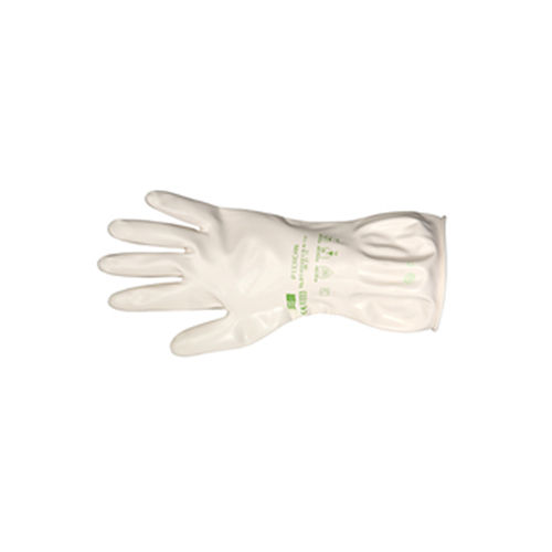 Rubber White Hypalon Gloves