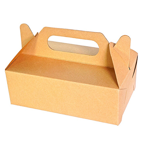Takeaway Box - Laminated Material, Customizable Sizes & Shapes | Polished Finish, Secure Closures, Embossed Design for Freshness
