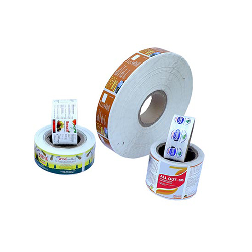 Matallized Printing Labels - PVC Material, Custom Shapes Available | Modern, Attractive Design with In-Mound Tape for Commercial Use