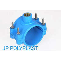 Pp Blue Service Saddle - Pp And Other Material, Round Shape, Painted Surface Treatment, Blue Color | 1-year Warranty On Durability