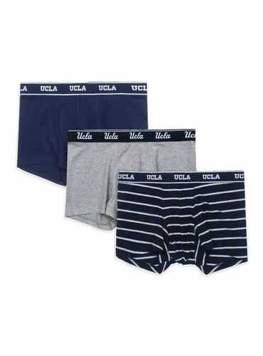 UCLA MENS STRETCH KNIT 3 PACK BOXER BRIEFS