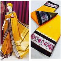 Multi Paithni Pure Fabric Cotton Silk Saree