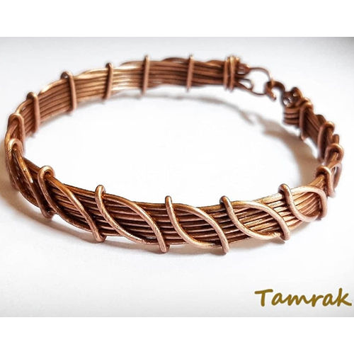 Fashion Designer Handmade Copper Kada