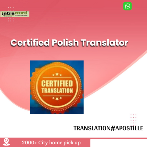 Polish Certified Translator - ISO 17100:2015 Compliant | Legal, Technical, Business, and Personal Document Translation Services