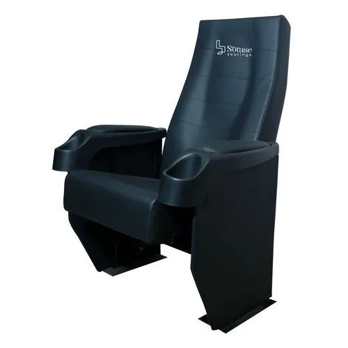 Polished Sotase Black Cinema Chair