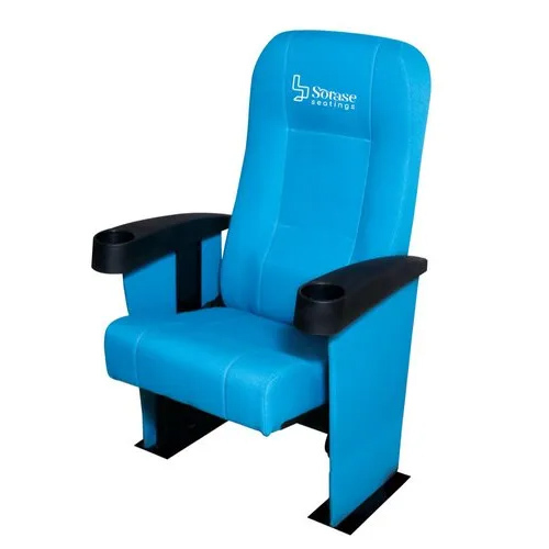 Sotase Sky Blue Auditorium Chair