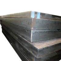 Mild Steel Alloy Plates - 4 Inch Thickness, Polished Silver Surface Finish | Durable Steel Components For Industrial And Commercial Applications