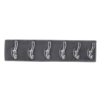 ADHESIVE TRANSPARENT HEAVY DUTY WALL HOOK