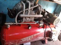 10 Hp Piston Air Compressor - Color: Blue