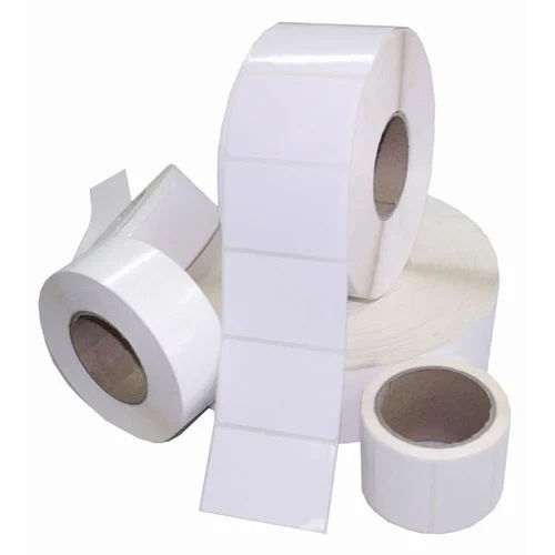 White Thermal Barcode Labels