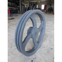 Cast Iron Casting Pulley - Color: Grey