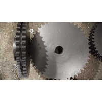 Duplex Chain Sprocket - Color: Silver