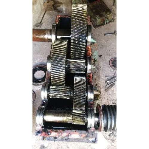 Silver Industrial Gearbox Repair Service