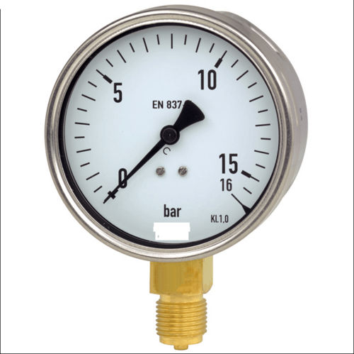 63 Mm Pressure Gauge Accuracy: High  %