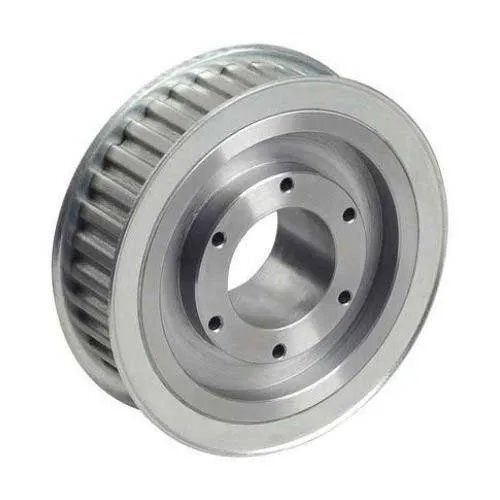 Silver Timing Belts Pulley