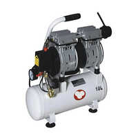 Oil Free Air Compressor - Durable Metal Construction 1 HP Electric Motor | Industrial Grade Performance Warranty Included