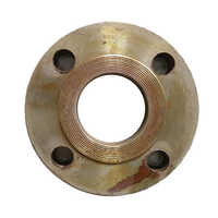 Asa Flanges - High-quality Ms Material , Different Sizes Available, Golden Color For Aesthetic Appeal