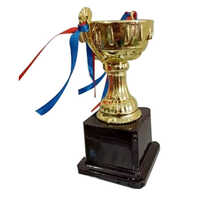 Metal Cup Trophy - Die Casting Metal, 8 Inches, All Colors | Customizable Size, Sports Theme, Durable Art & Collectible