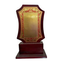 Wooden Shield Trophy