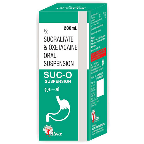 200 Ml Sucralfate And Oxetacaine Oral Suspension General Medicines