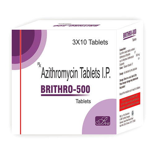 Brithro-500 Azithromycin Tablets IP