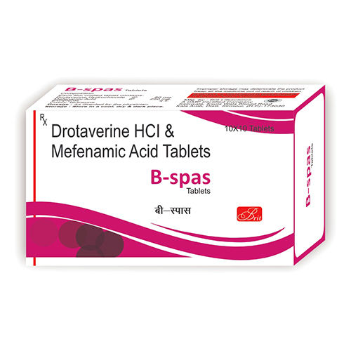 Drotaverine Hcl And Mefenamic Acid Tablets General Medicines