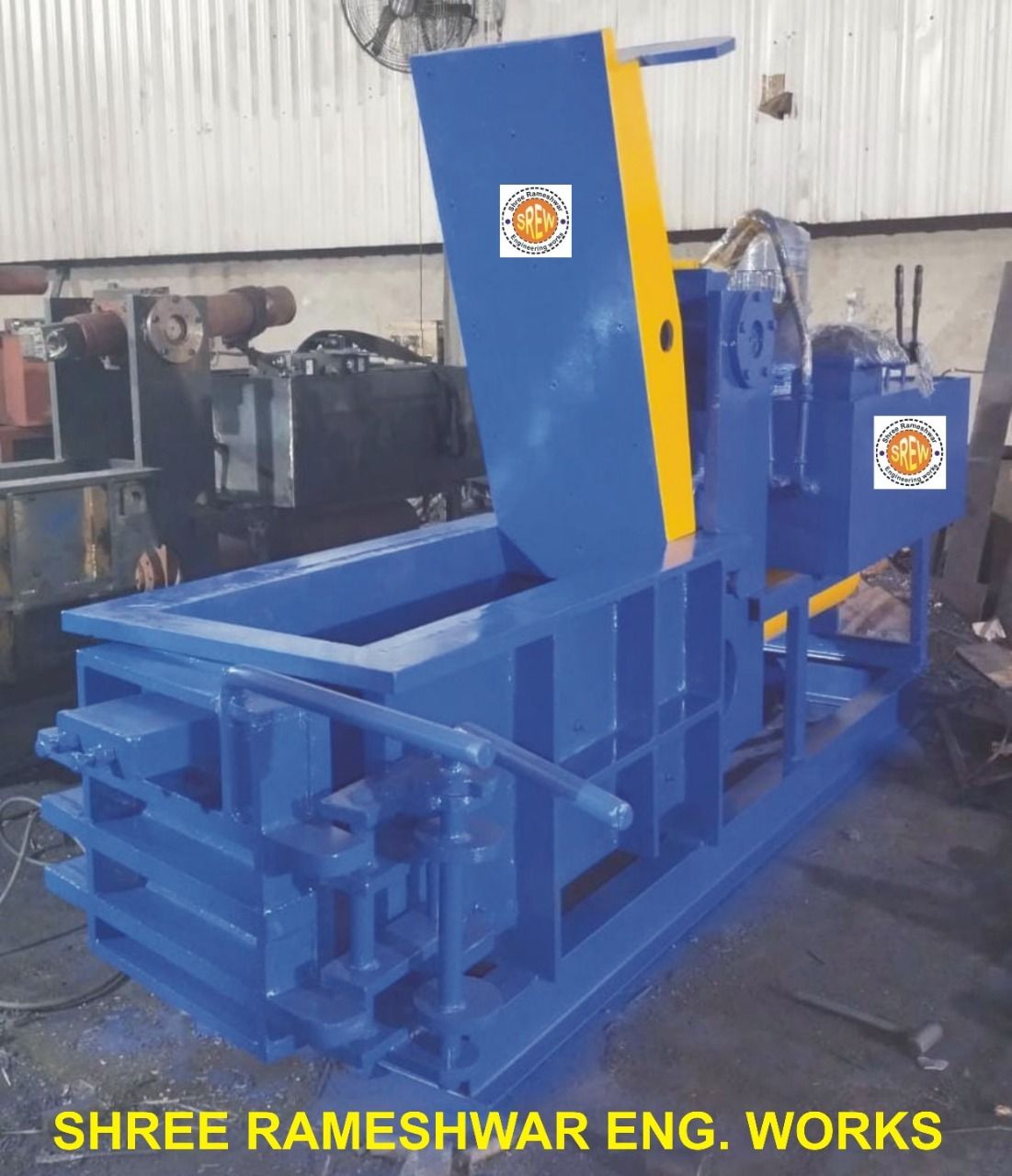 Manual Double Action Baling Machine