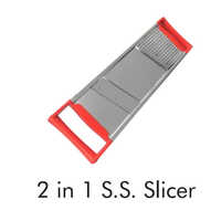 2 in 1 S.S. Vegetable Slicer