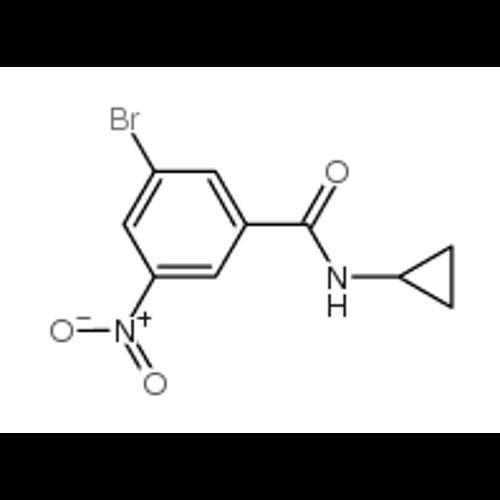 3-Bromo-N-cyclopropyl-5-nitrobenzamide CAS:941294-17-3