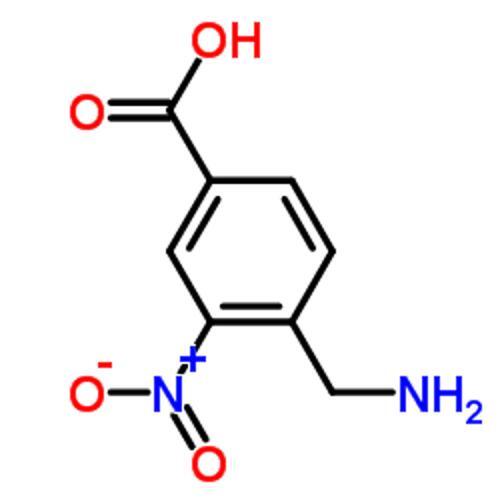 4-(Aminomethyl)-3-nitrobenzoic acid CAS:2372-51-2