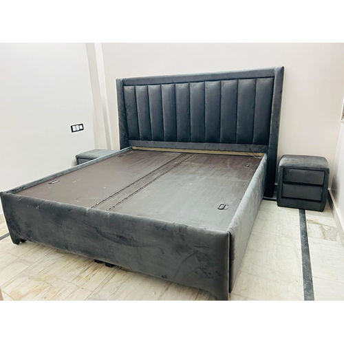 Double Bed with Side Table