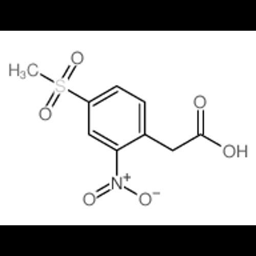 2-(4-methylsulfonyl-2-nitrophenyl)acetic acid CAS:929000-10-2