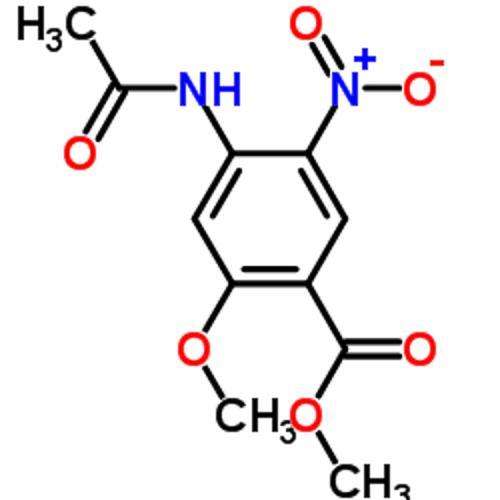 Methyl 4-acetamido-2-methoxy-5-nitrobenzoate CAS:4093-41-8