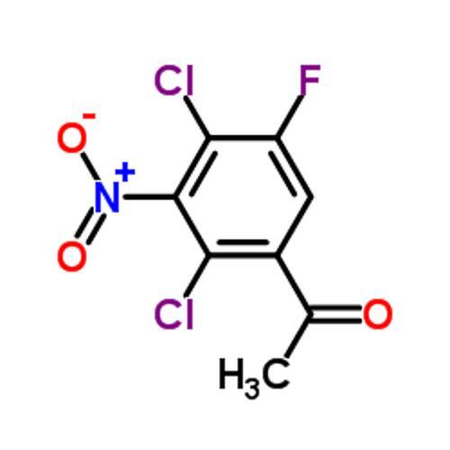 1-(2 4-Dichloro-5-fluoro-3-nitrophenyl)ethanone CAS:887267-36-9