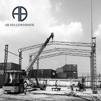 Offshore Container - Mild Steel Exterior Panelling, Marine Ply Floor, 50-100mm Wall Insulation, Isi Standard Electrical Wiring | Usage: Offshore Housing/workspaces, Size Range: 4x18 To 35x3m