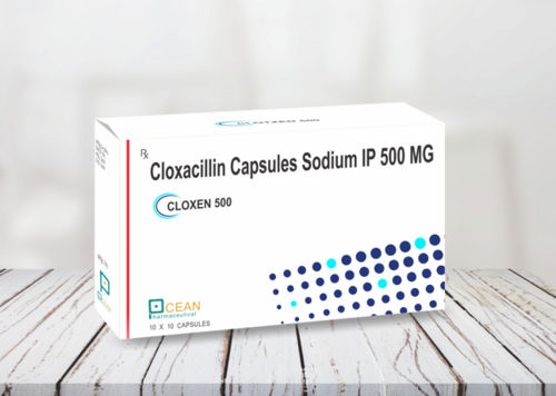 Cloxacillin sodium 500mg Capsule