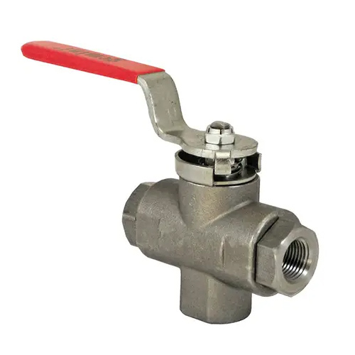 Corrosion Resistant 3 Way Ball Valve