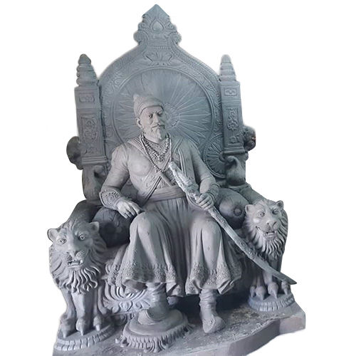 Stone Pratviraj Chuhan Statue