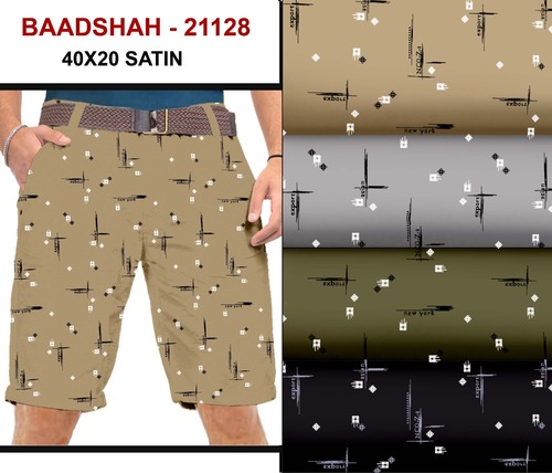 Baadshah 40 X20 Bermuda Satin  21128