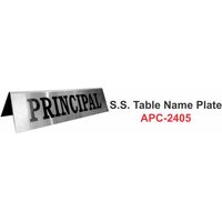 S.S Table Name Plate