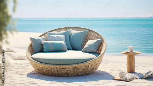 Rattan Day Bed