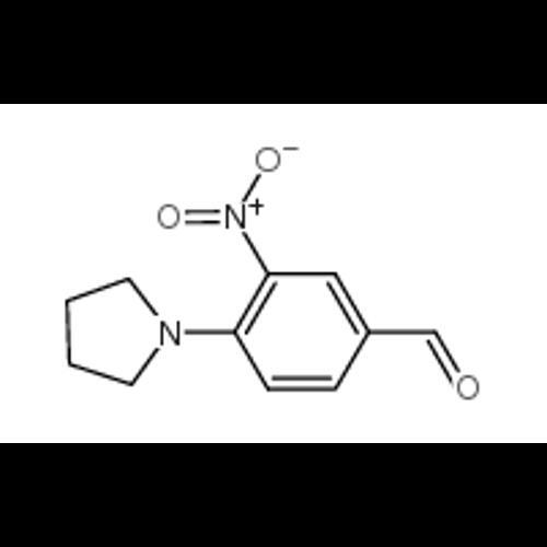 3-nitro-4-pyrrolidin-1-ylbenzaldehyde CAS:284679-97-6